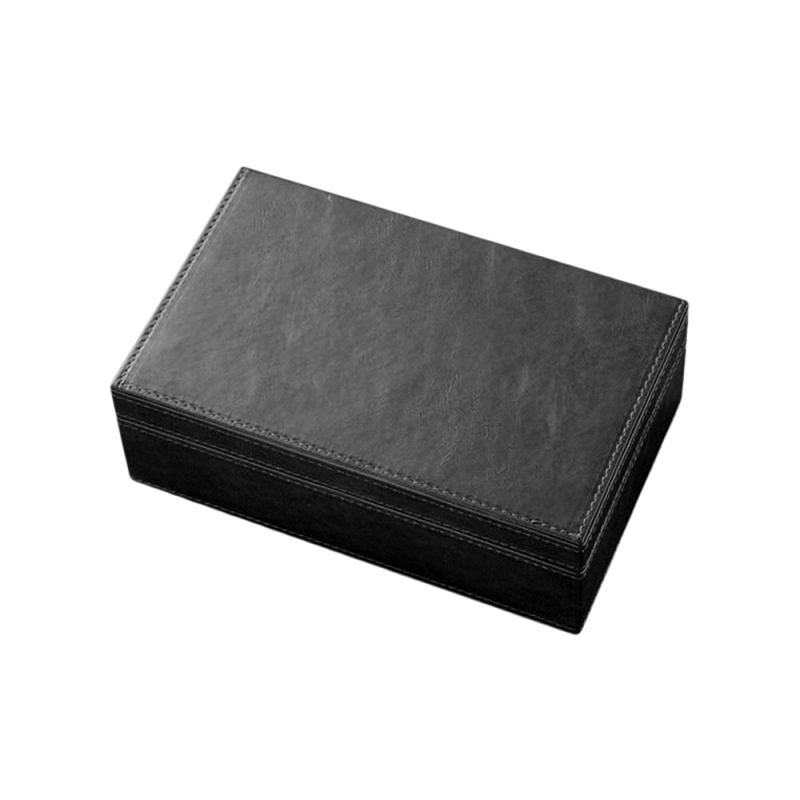 Faraday-box, Schutzhülle Aus Leder Gegen Rfid-signalblockierung, Signalblocker (dunkelgrau)