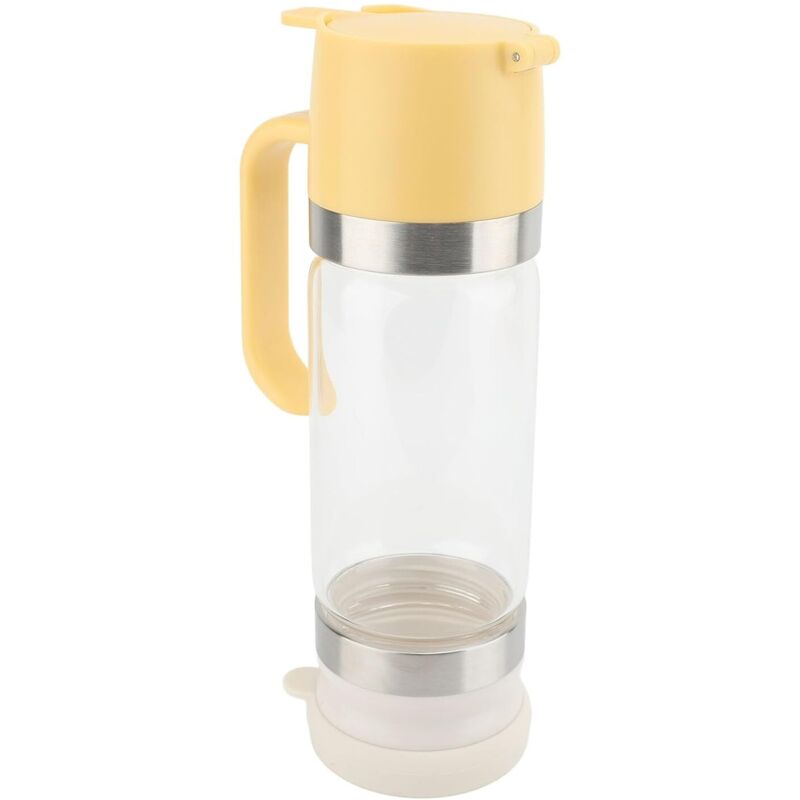 Auslaufsicherer Sirupspender Aus Glas Für Kaffee Und Honig, Hitzebeständig, Für Den Privaten Und Gewerblichen Gebrauch, Gelb - Ulisem