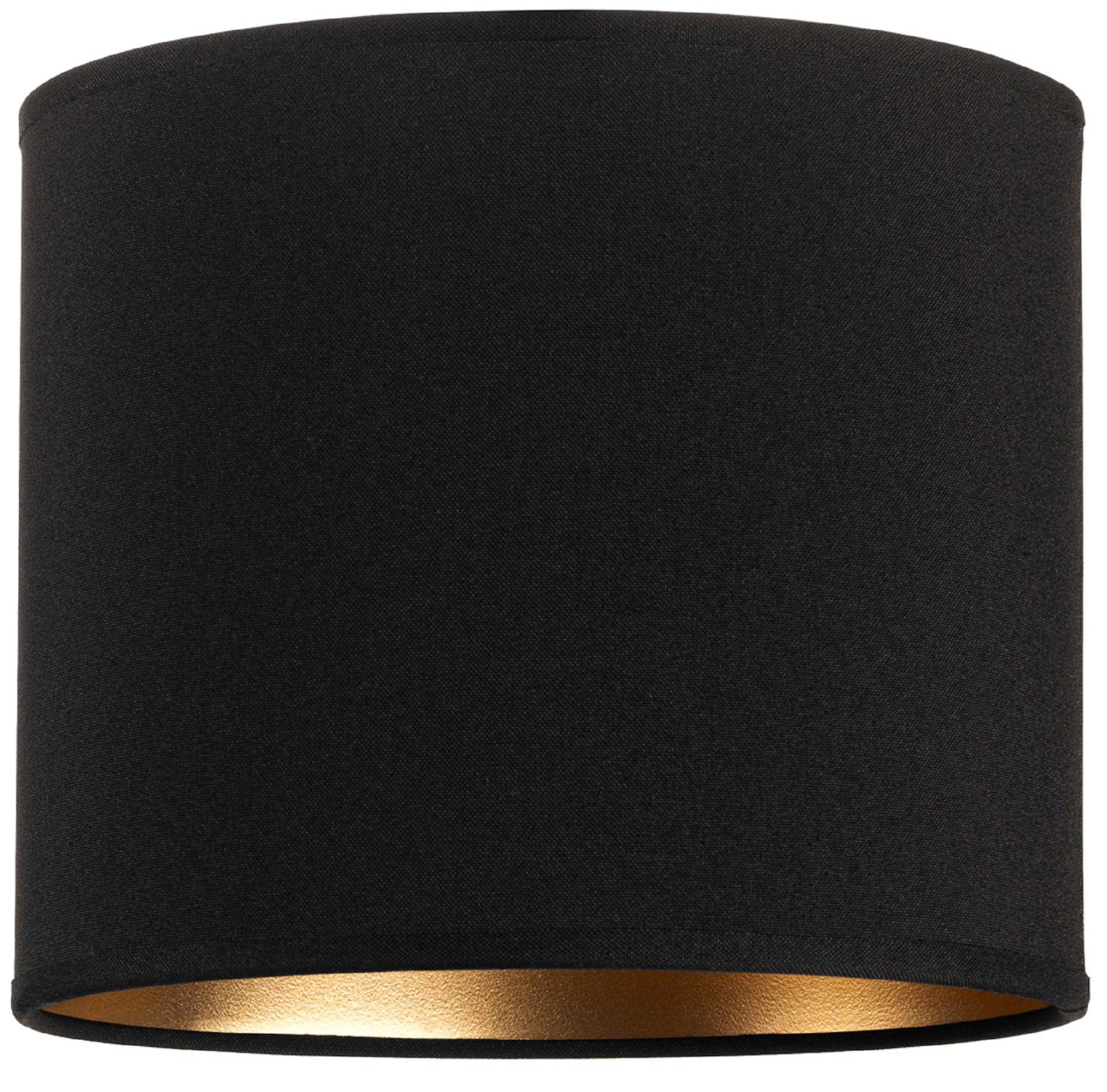 Tornado Lampenschirm Rund 20 Schwarz-gold
