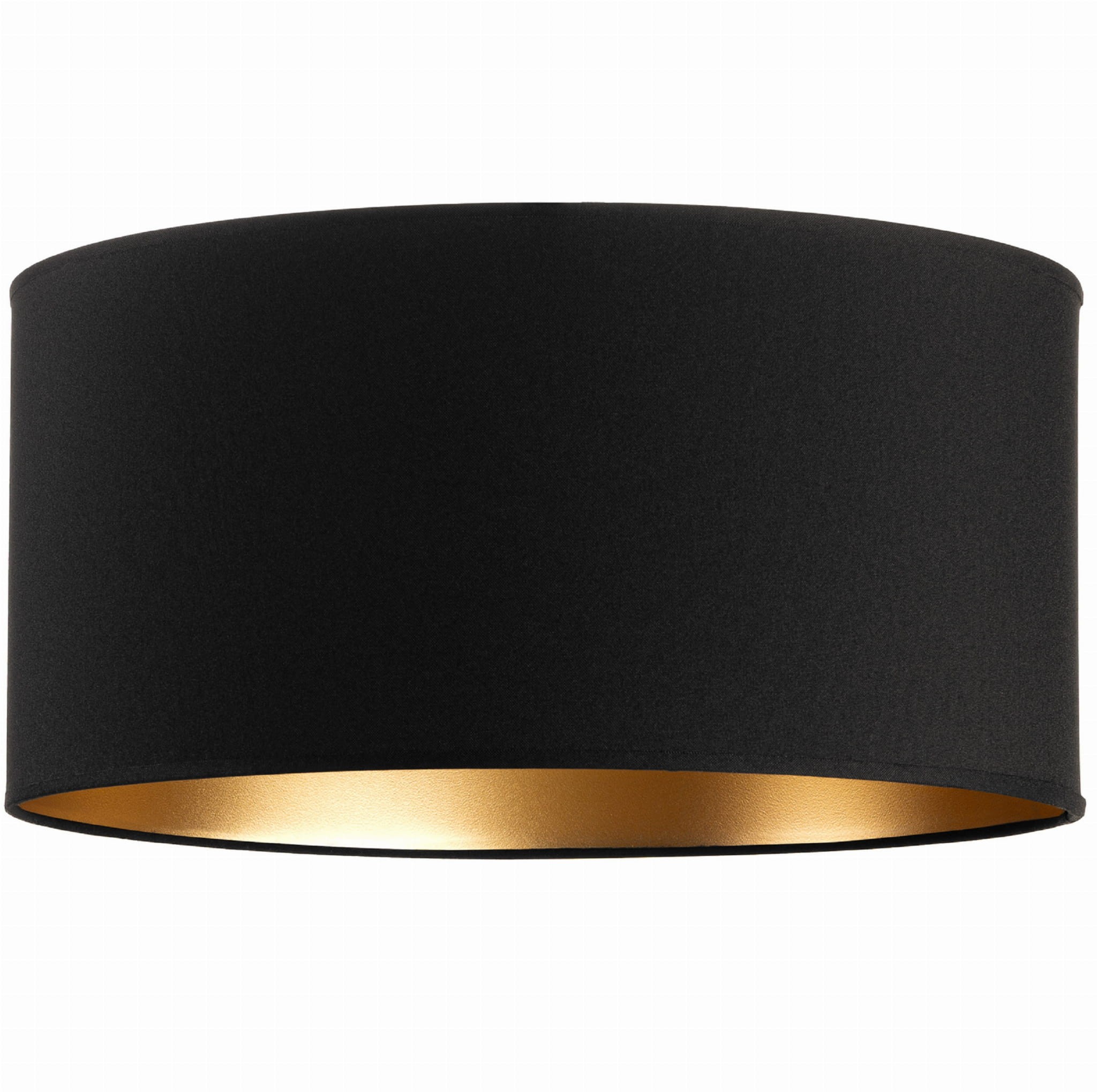 Tornado Lampenschirm Rund 40 Schwarz-gold