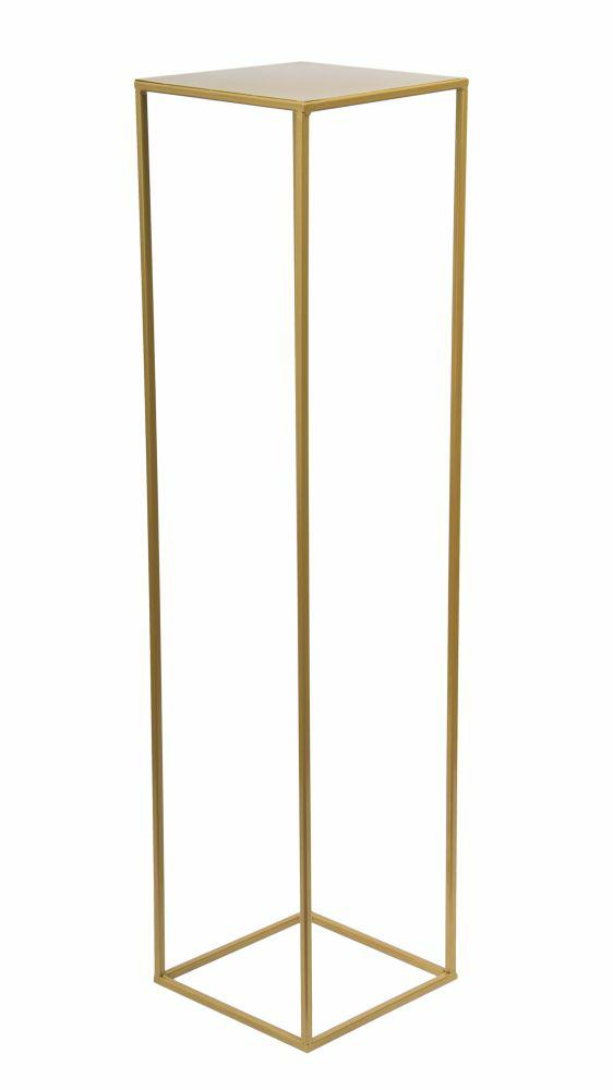 Goldener, Moderner, Stehender Blumenständer, 100 Cm