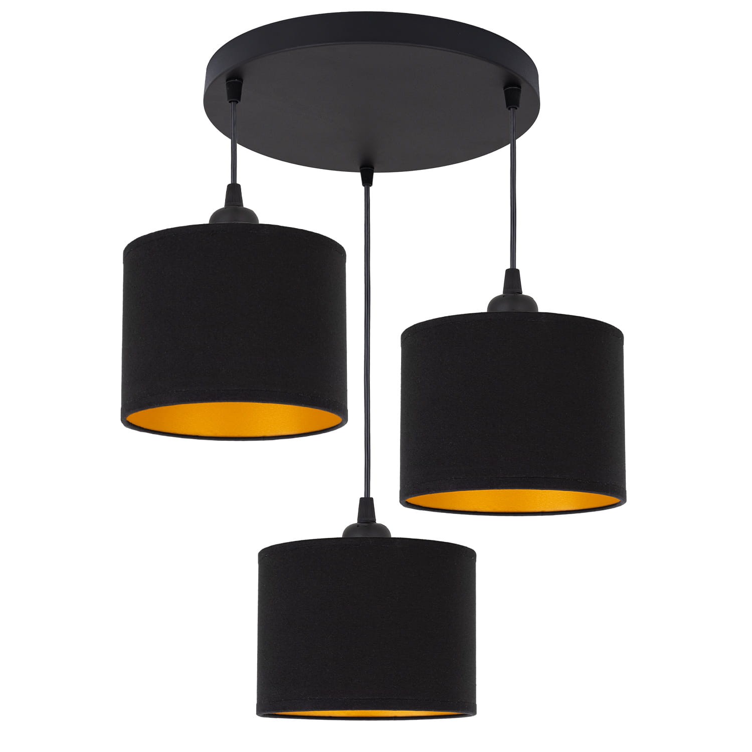 Tornado Am3k Lampe Schwarz-gold