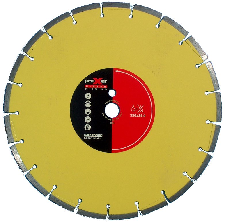 N-asph Premium 400mm Praxer Diamantscheibe