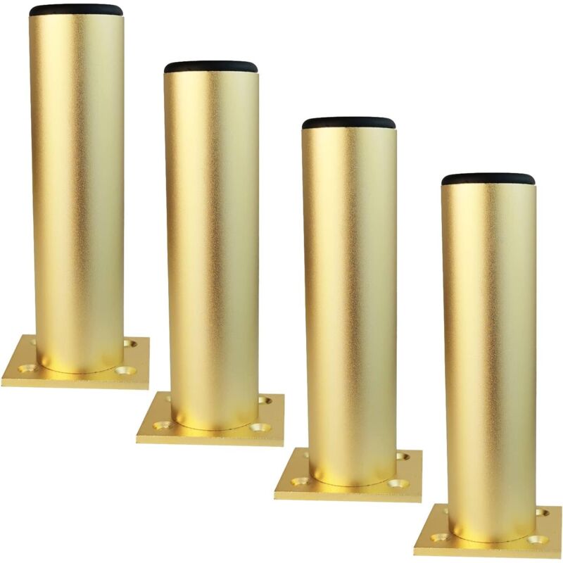 Möbelfüße Aus Goldlegierung, 200 Mm Hoch, Für Schränke, Küchen, Sofas Und Tische – 4er-set – Ulisem