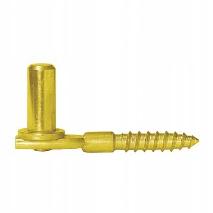 Domax Einschraub-stiftgriff 106x48mm Fi16 Gold Zink