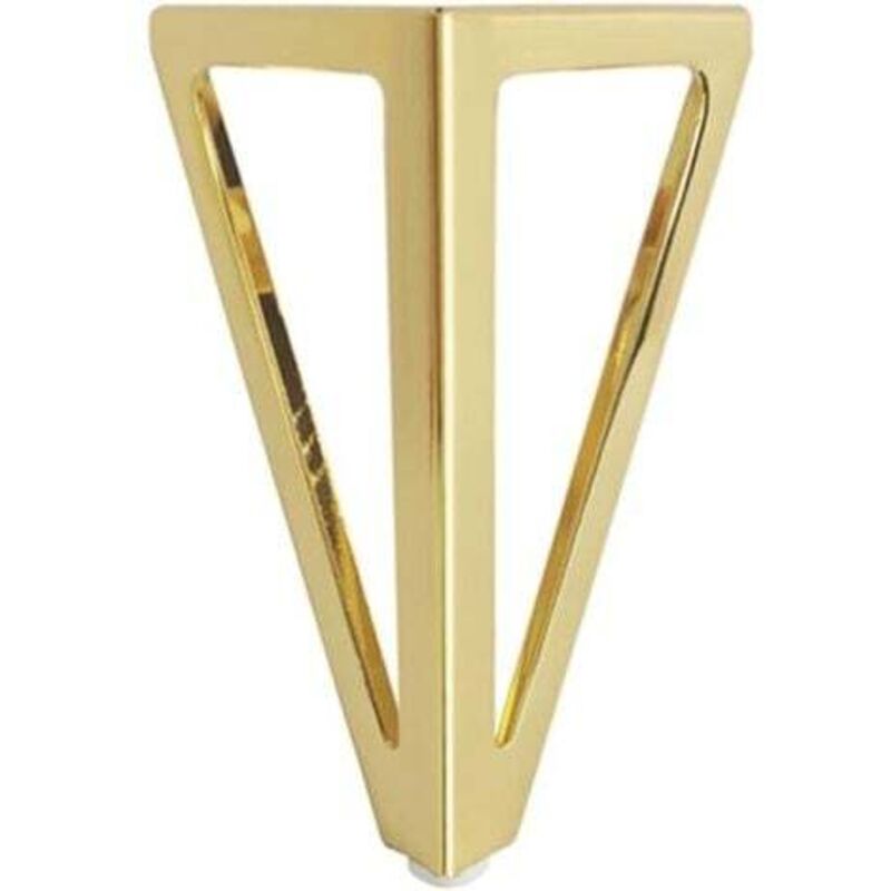 [niemals Verwendet] (gold) 4er-pack Dreieckige Tischbeine Aus Metall, 15 Cm, Moderner Stil, Schrank-, Sofa- Und Bettbeine