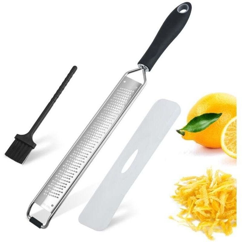 Multifunktionale Edelstahlreibe, Rutschfest Und Ergonomisch, Ideal Für Zitronen, Käse, Ingwer Und Zitrusfrüchte.
