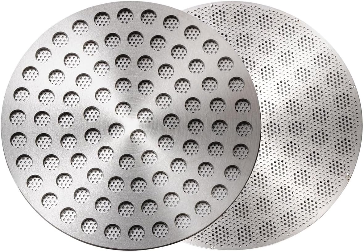 53 Mm Wiederverwendbare Metall-espressofilter, 0,8 Mm Dicker Edelstahl, Kaffeezubehör Für Heim-barista