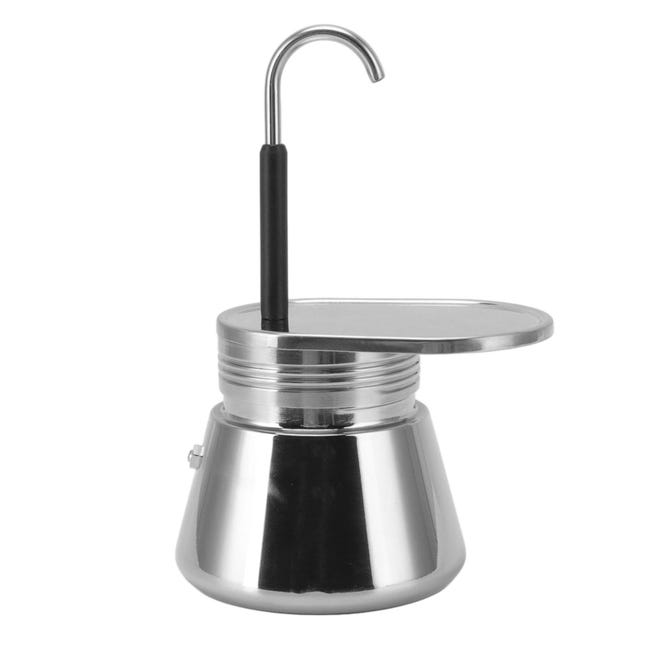 Kaffeemaschine Im Italienischen Stil Aus Edelstahl