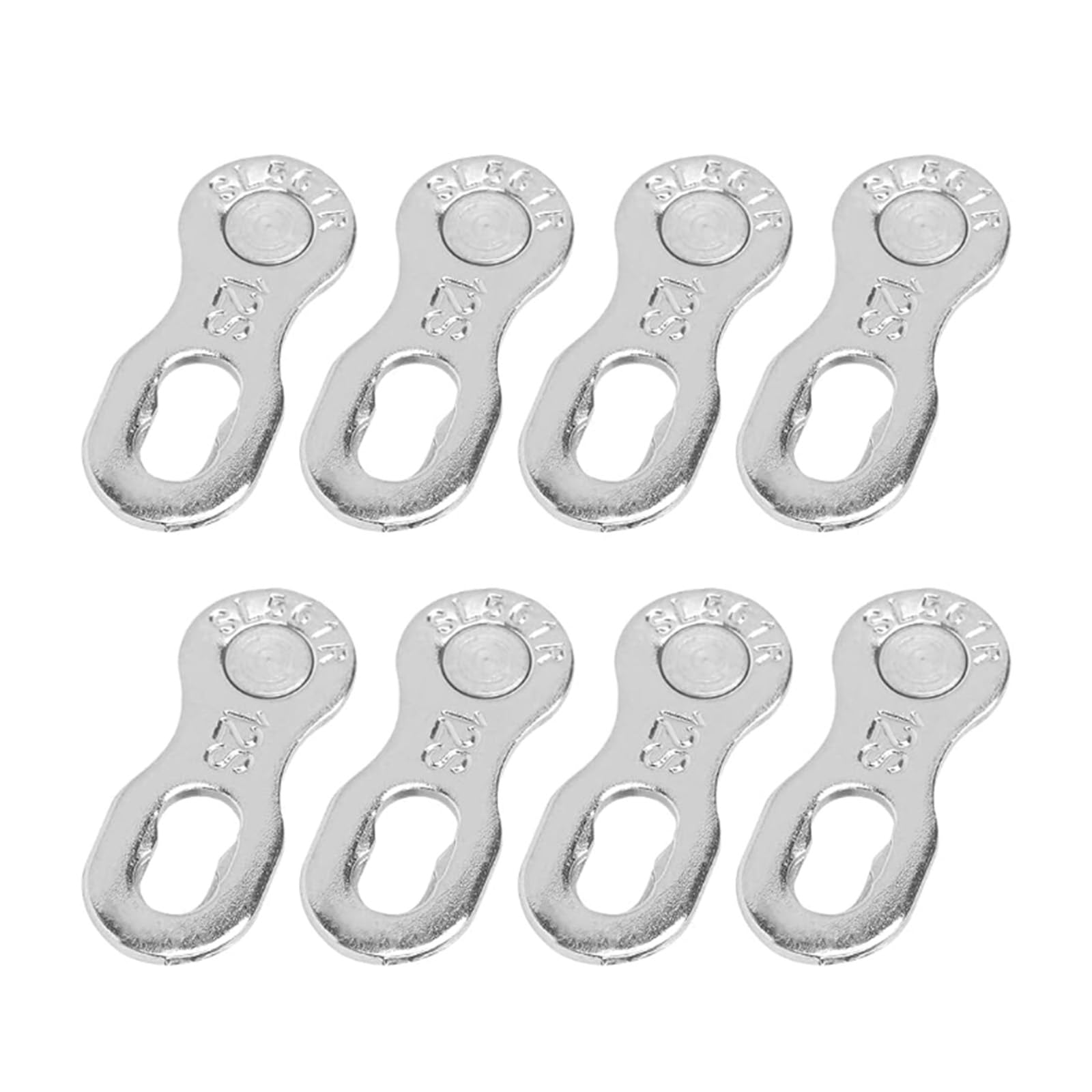 Quick Link Anti-diebstahl-kette Für Fahrräder – 4 Paar Silberfarbene Metall-verschlussglieder – Hochsichere Anti-diebstahl-kette Für Fahrräder – Schnelles Und Diebstahlsicheres Verschlusssystem