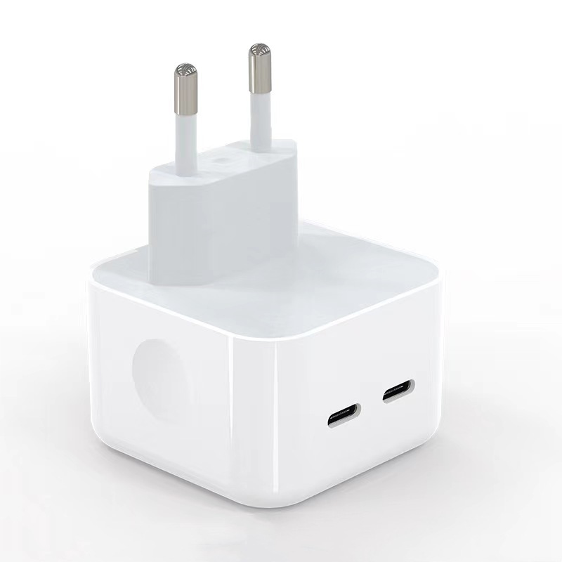 Usb-c-dual-ladegerät Für Iphone 15/14/13/12/11/x/samsung/pad