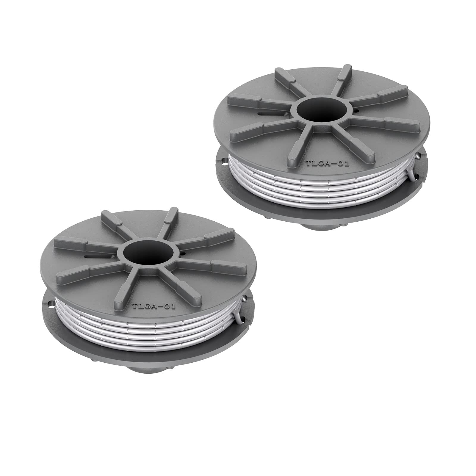 Gardena 05307-20 Ersatzspule Für Art 8846 8847 1,65 Mm 20 Fuß Freischneider (2 Stück)