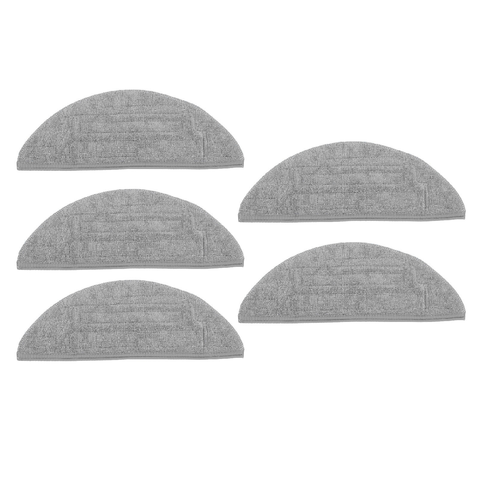Set Mit 5 Mikrofaser-waschmatten, Kompatibel Mit Roborock S8 Pro Ultra