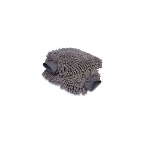 Mikrofaser-waschhandschuh, Luxus-autoreinigungstuch, 2er-pack, Grau, 30 X 20 Cm - Crezuo