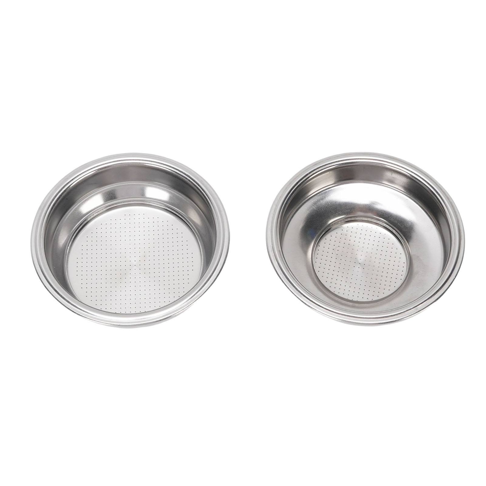 58-mm-druckfilter Für Kaffeemaschinen – Doppelter Edelstahlfilter Mit 18 G Fassungsvermögen Für Perfekte Extraktion