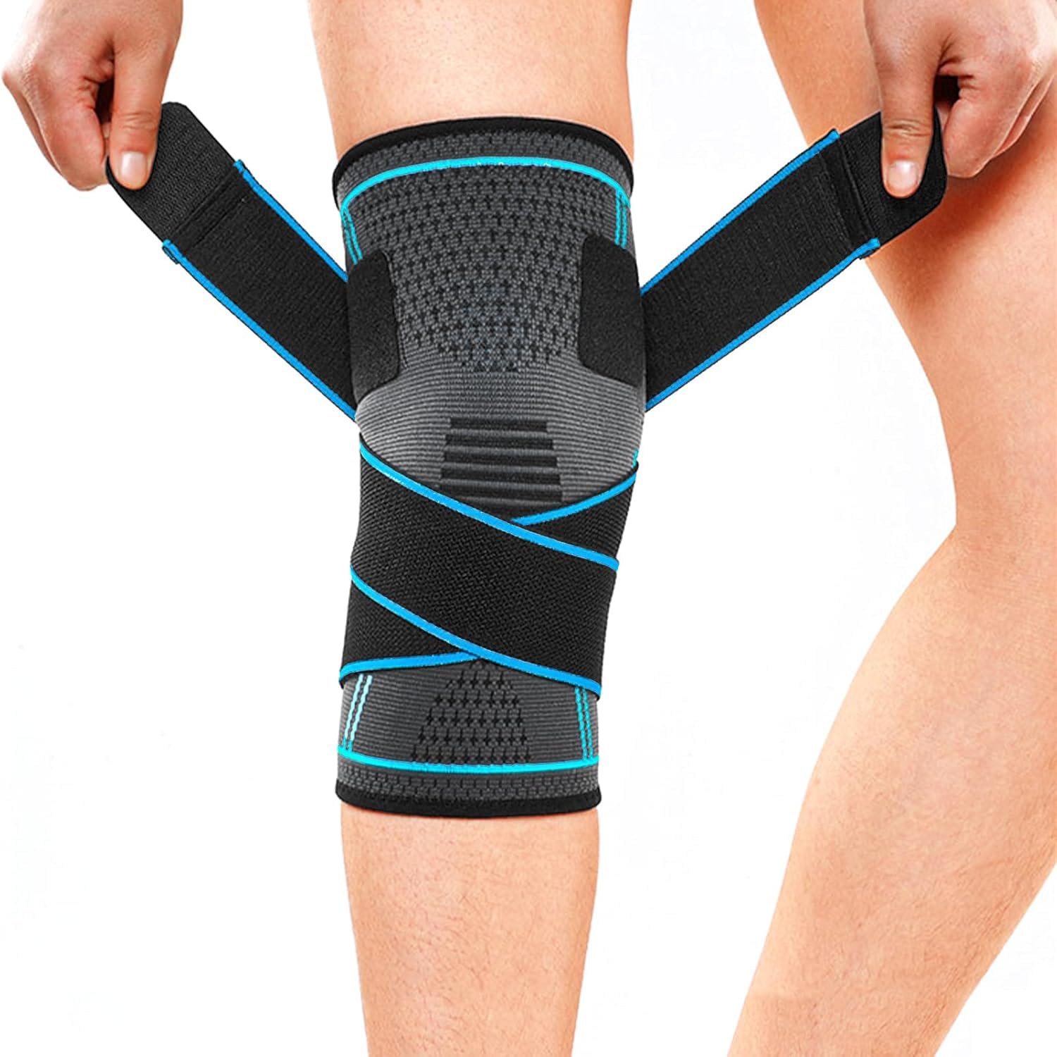 Kniebandage Mit Verstellbaren Trägern Für Männer Und Frauen, Professioneller Knieschutz Für Meniskusriss, Arthritis, Linderung Von Gelenkschmerzen, Laufen