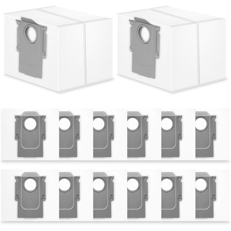Kompatible Staubbeutel Für Roborock Staubsauger – 14er-pack, Großes Fassungsvermögen, Passend Für Die Modelle S8+, S7 Maxv Ultra, Q7 Max+, T8, G10s Pro Und Q8 Max-ulisem