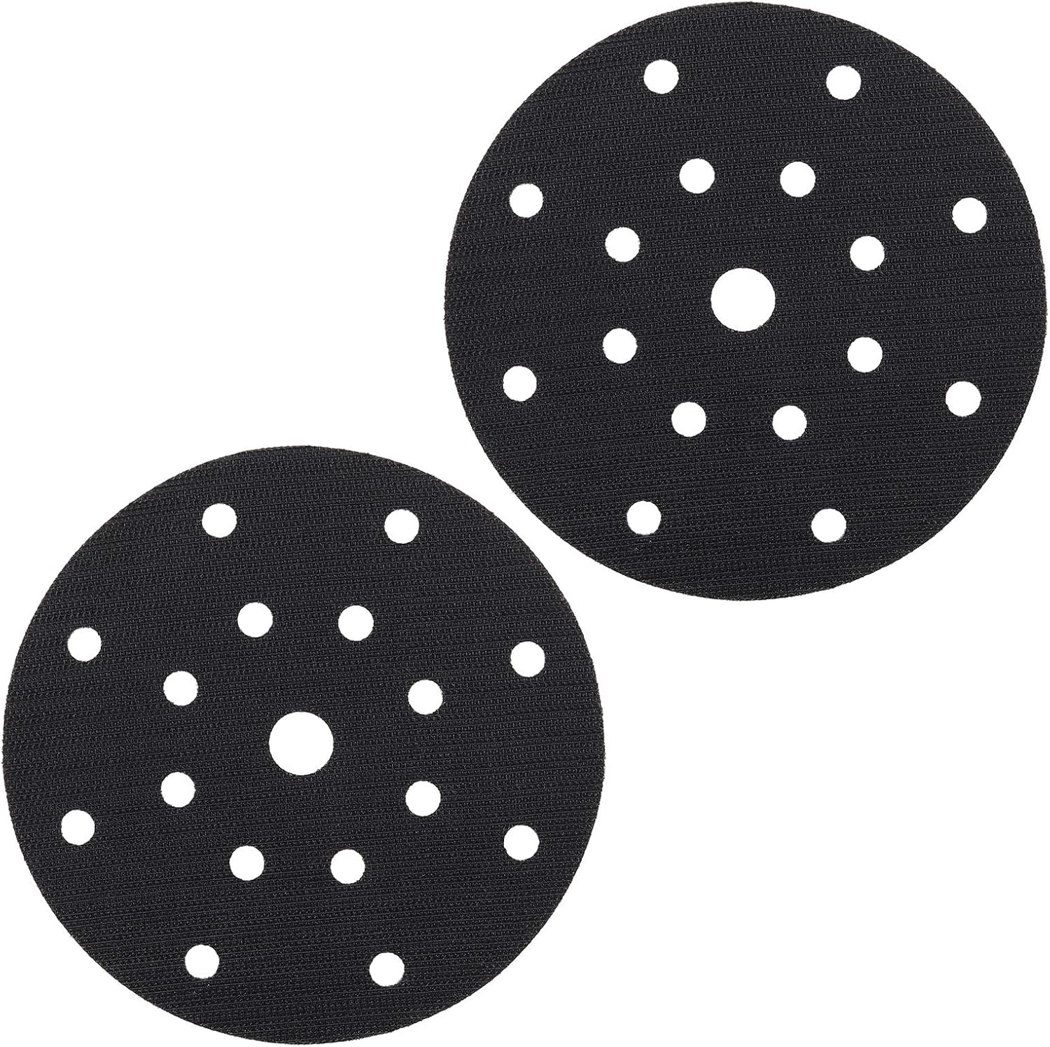 2 Stück 150 Mm 17 Löcher Soft Interface Pad Klebeschutzscheibe Für 150 Mm 17 Löcher Pneumatische Und Elektrische Schleifpads Selbstsaugende Polierer Und Schleifer