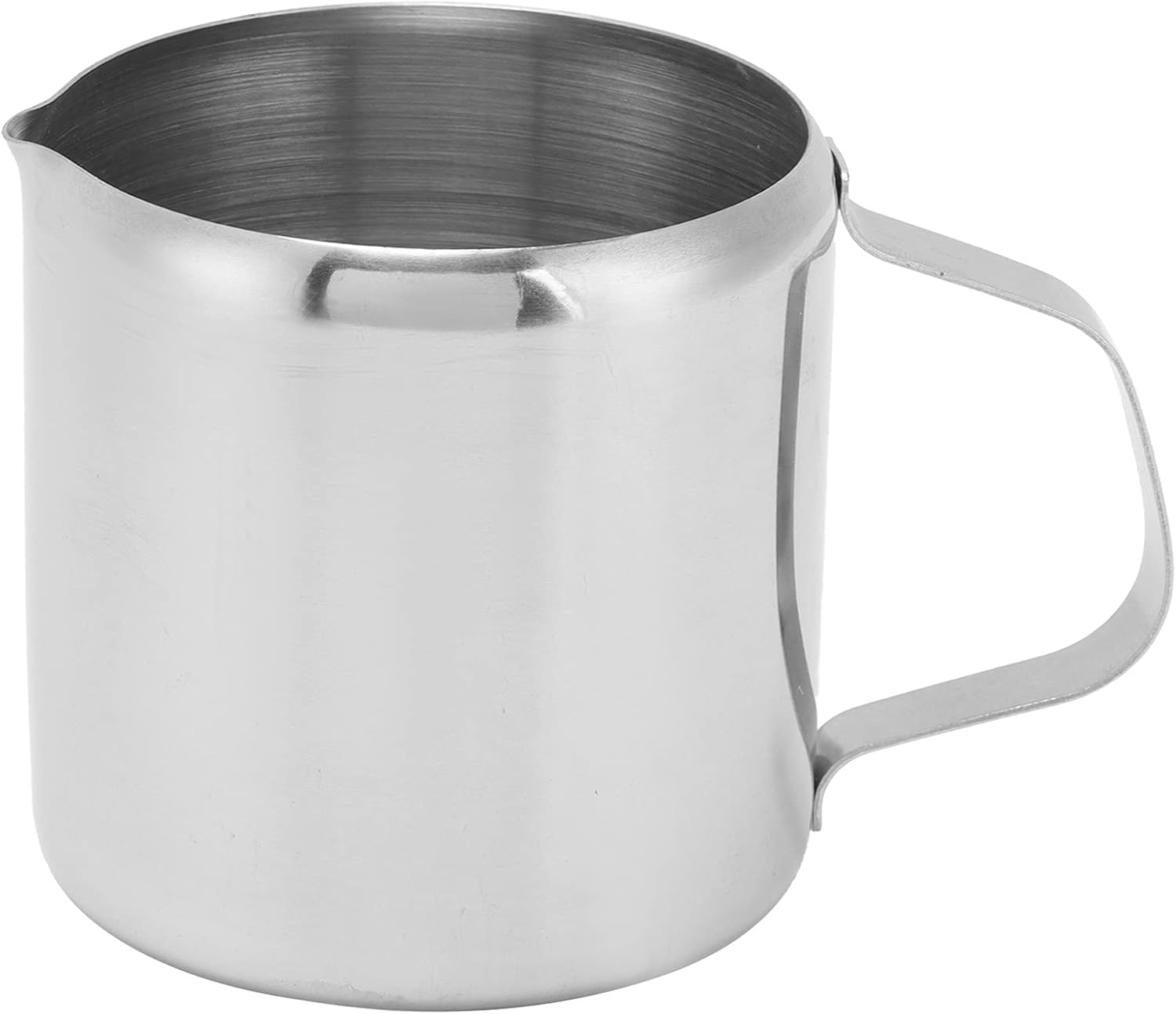 Milchkännchen, 300 Ml, Edelstahl-milchkännchen, Milchkännchen Zum Aufschäumen Von Milch Und Kaffee, Matte Oberfläche