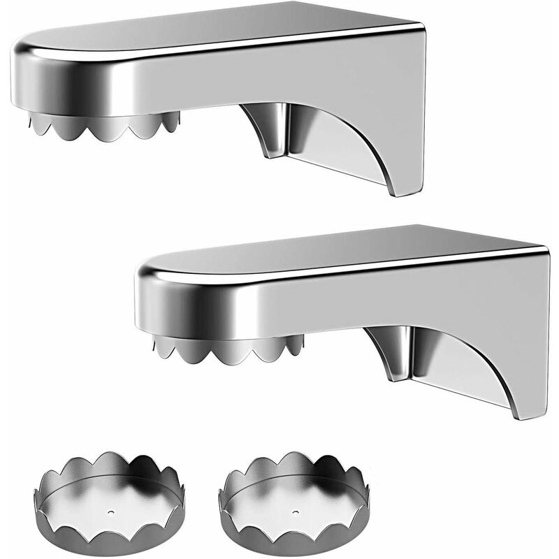 2 Stück Abs-magnet-seifenschale, Wandmontage, Magnet-seifenschale, 3m-kleber, Stark Haftender Seifenhalter Für Badezimmer, Küche, Spüle, Küchenzubehör (4 Magnetische Zubehörteile)