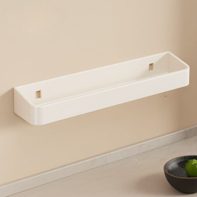 Wandmontierte Gewürzbox Aus Edelstahl, Kompaktes Regal Für Die Küche, Praktischer Gewürzhalter 39 X 8,7 X 5 Cm