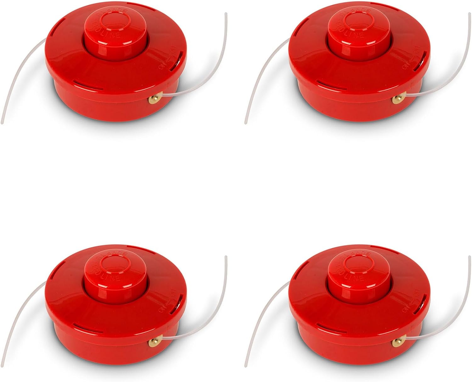 4 Stück Fadenspitzen (4 Stück), M10 X 1,25 Gewinde Auf Der Linken Seite, 3 Mm Fadenstärke, 2,3 M Fadenlänge, Ersatzteile Für Freischneider-fadenschneider, 4er-pack Fadenspule