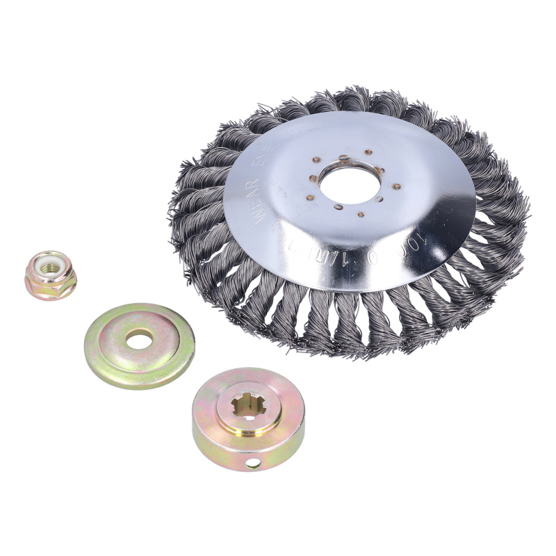 Stahl-freischneiderkopf, 15 Cm Stahldraht, Mit Schutzabdeckung