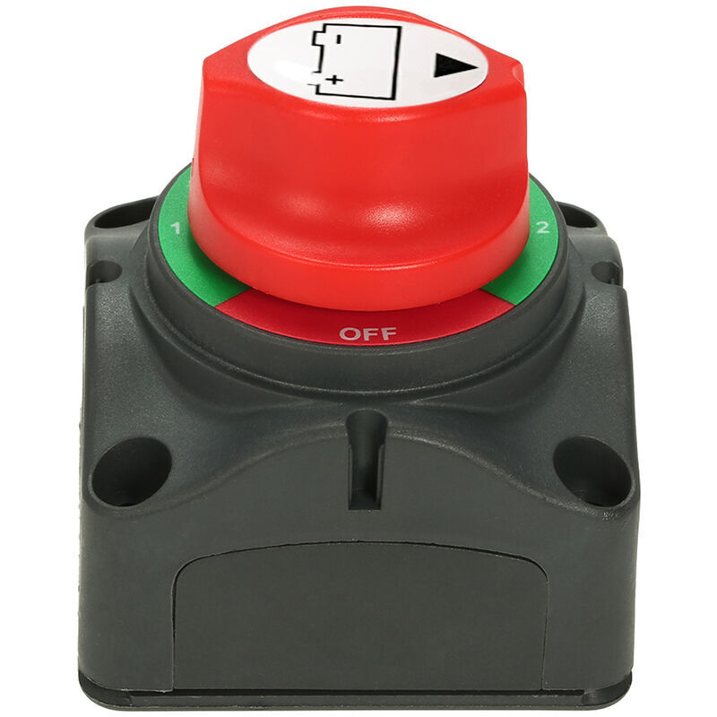 Nazalus-heißer Verkauf-doppelbatterie-wahlschalter, 12 V/24 V Batterie-hauptschalter, 300 A, 4-positionen-wahlschalter Für Auto, Wohnmobil, Boot