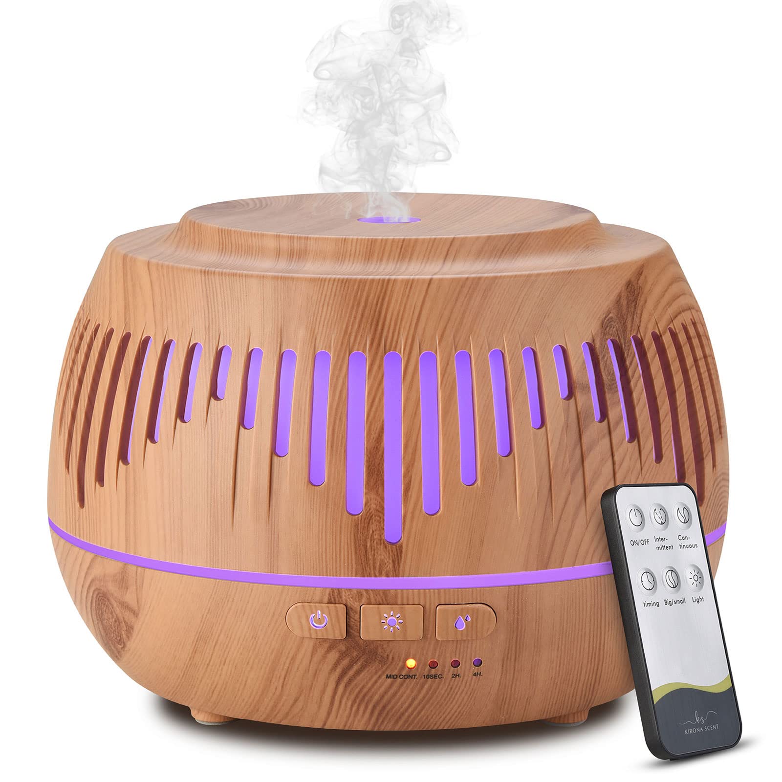 Luftbefeuchter Für Schlafzimmer, Große Räume, Zuhause, Baby, Kinder, Ganzes Haus, Hotel, Büro, Pflanze, 500 Ml, Aromatherapie, Tragbarer Ultraschall-luftbefeuchter Mit Diffusor