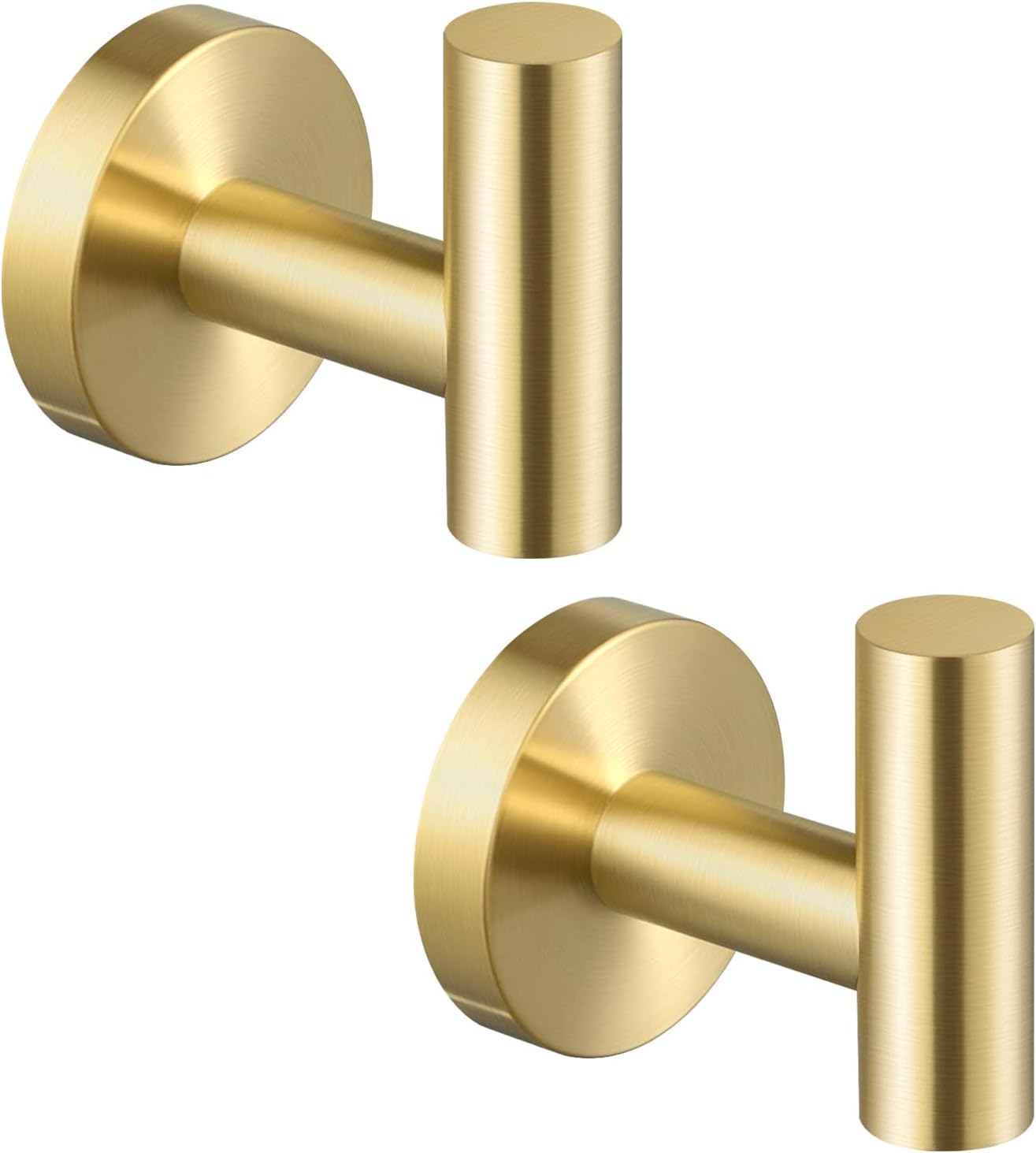 Handtuchhaken Badezimmer Wandhaken Kleiderhakenhalter Für Küche Edelstahl Sus304 Gebürstetes Gold