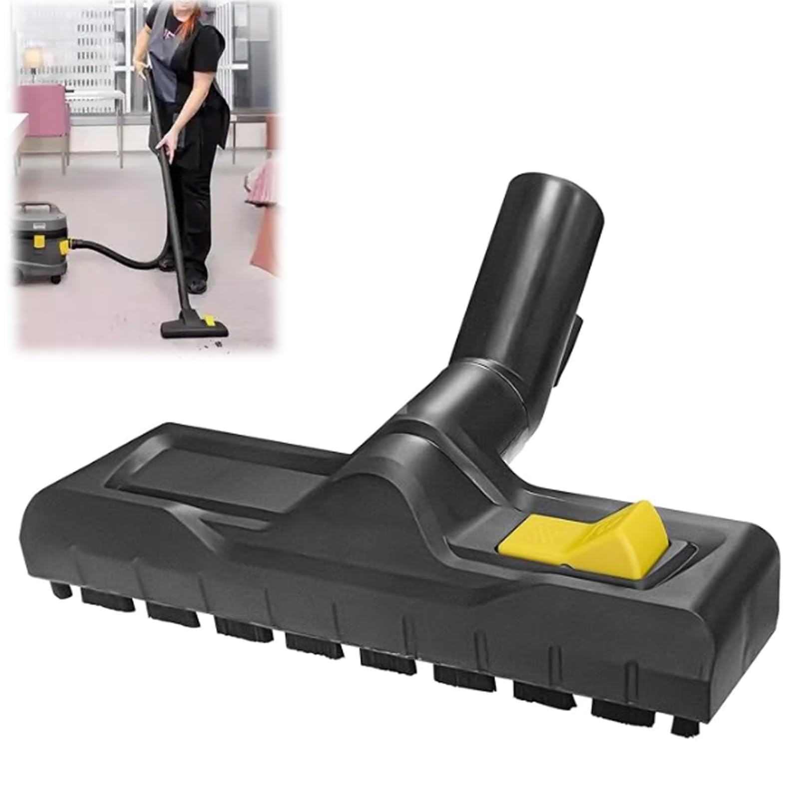 Für Kärcher Staubsauger Ersatzbürste (modelle Wd3, Wd4, Wd5, Wd6), Bodendüse Nass-/trockendüse