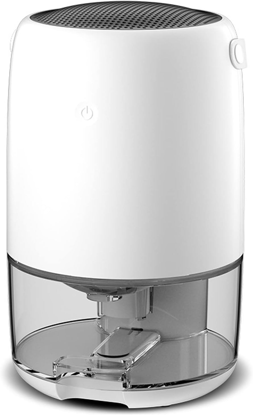 34oz/ 1000ml Ultraleiser Tragbarer Mini-luftentfeuchter Mit Buntem Licht Und Automatischer Abschaltung Für 323 Quadratmeter. Ft. Schrank, Wohnmobil, Büro