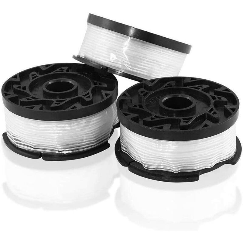 A6485 Packung Mit 3 Fadenspulen Für Freischneider, 3 X 9 M Länge, Ø 1,65 Mm Durchmesser