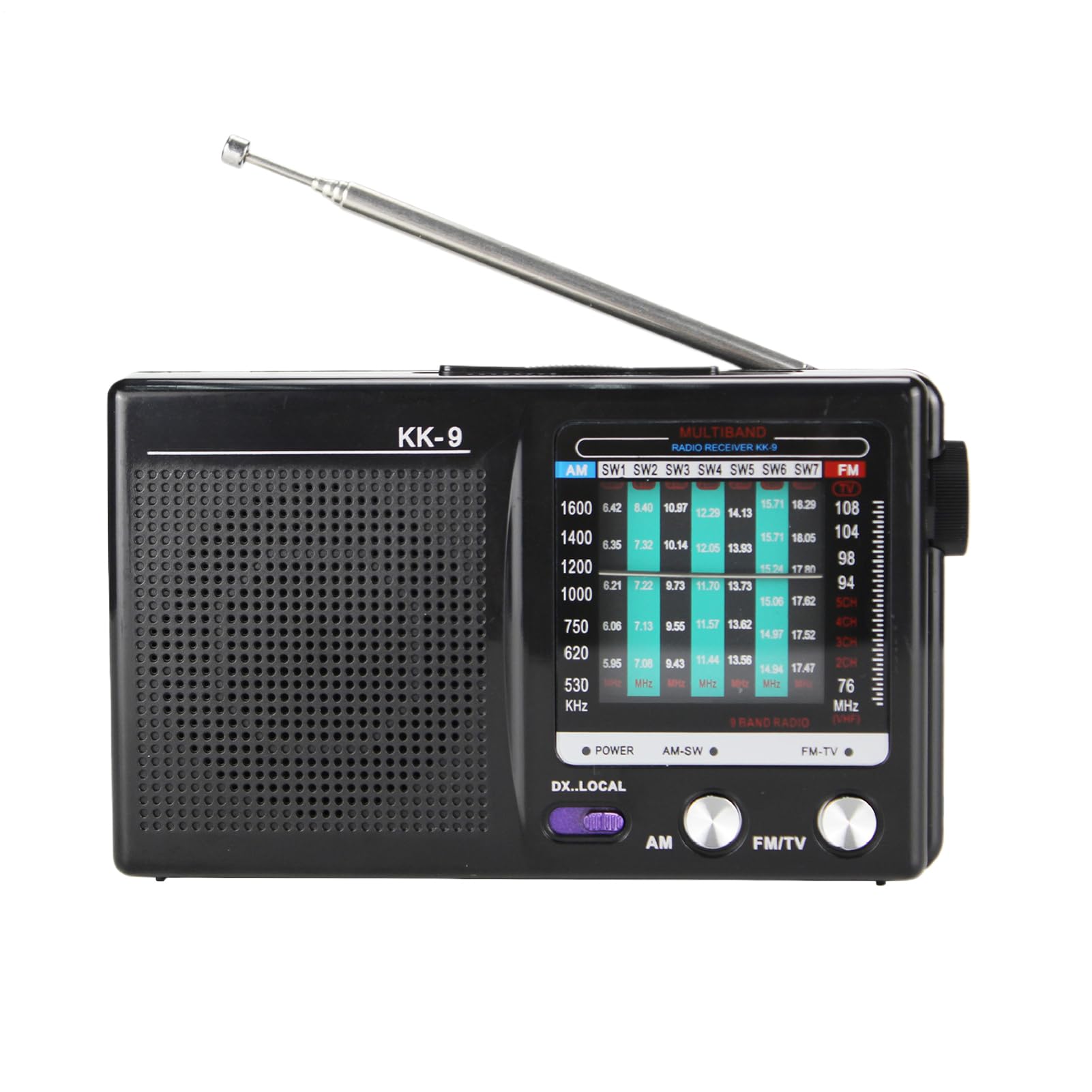 Tragbares, Batteriebetriebenes Am/fm-radio, Langlebiges Elektronisches Gerät Für Reisen, Camping, Auto, Schlafzimmer, Zuhause Im Freien