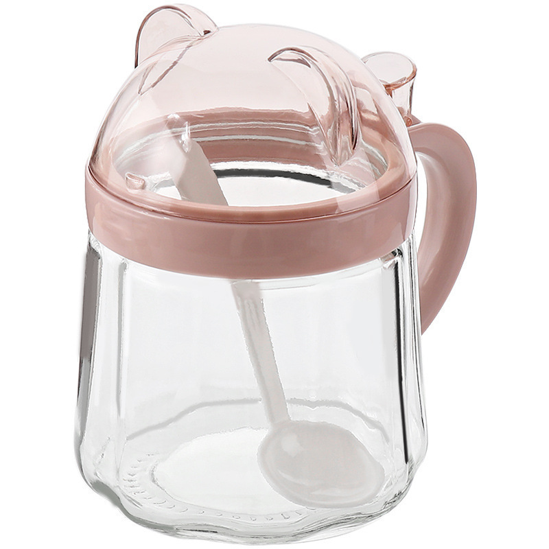 Gewürzglas Mit Deckel, Praktischer Gewürzbehälter Für Die Küche, Stilvoller Aufbewahrungsbehälter Für Die Organisation Von Salz Und Gewürzen