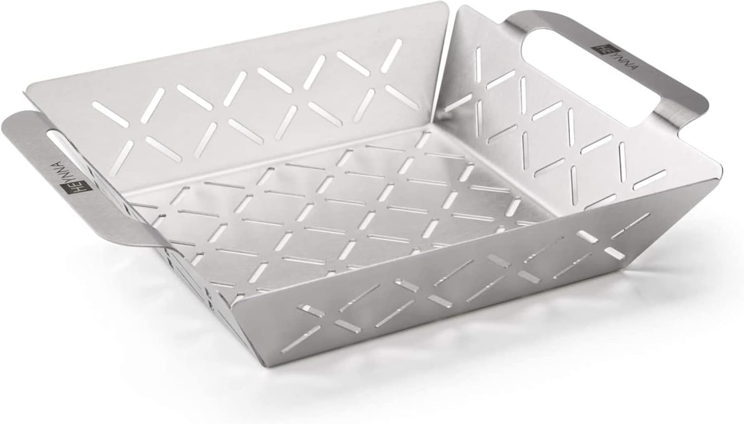 Quadratisches Edelstahl-backblech, Bbq-grill-leckschale, Grillkorb-grill-grillwerkzeuge