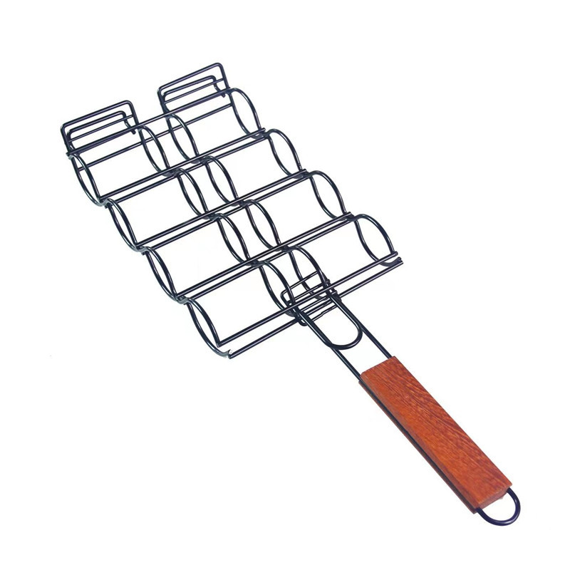 Grill-maiskorb Für Den Außenbereich, Antihaftbeschichteter Fleisch-grillclip, Grillwerkzeug, 51 Cm X 17 Cm X 6 Cm