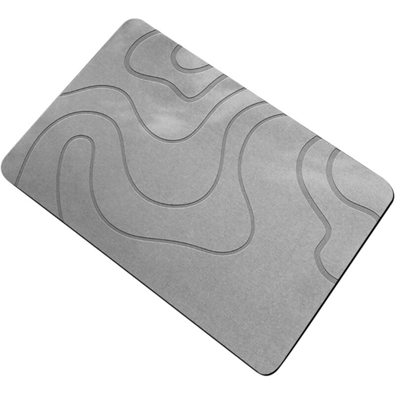 Schnelltrocknende, Saugfähige Mikrofaser-badematte, Weich, 60 X 90 Cm, Leicht Zu Reinigen, Für Bad Und Küche – Ulisem