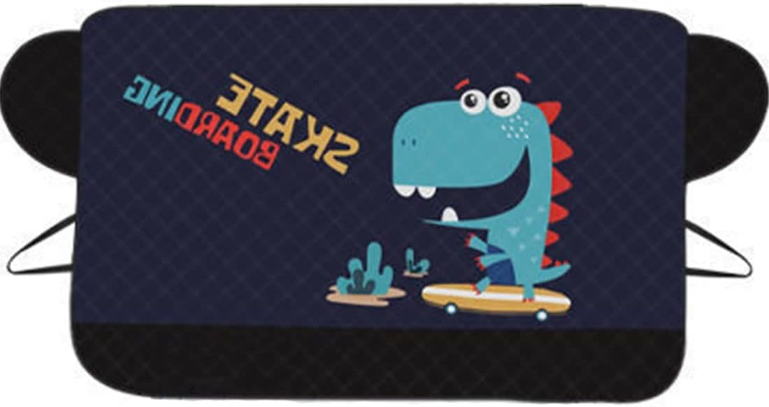 Dinosaurier, Auto-windschutzscheibenabdeckung, Isolierter Sonnenschutz, Schattenroller
