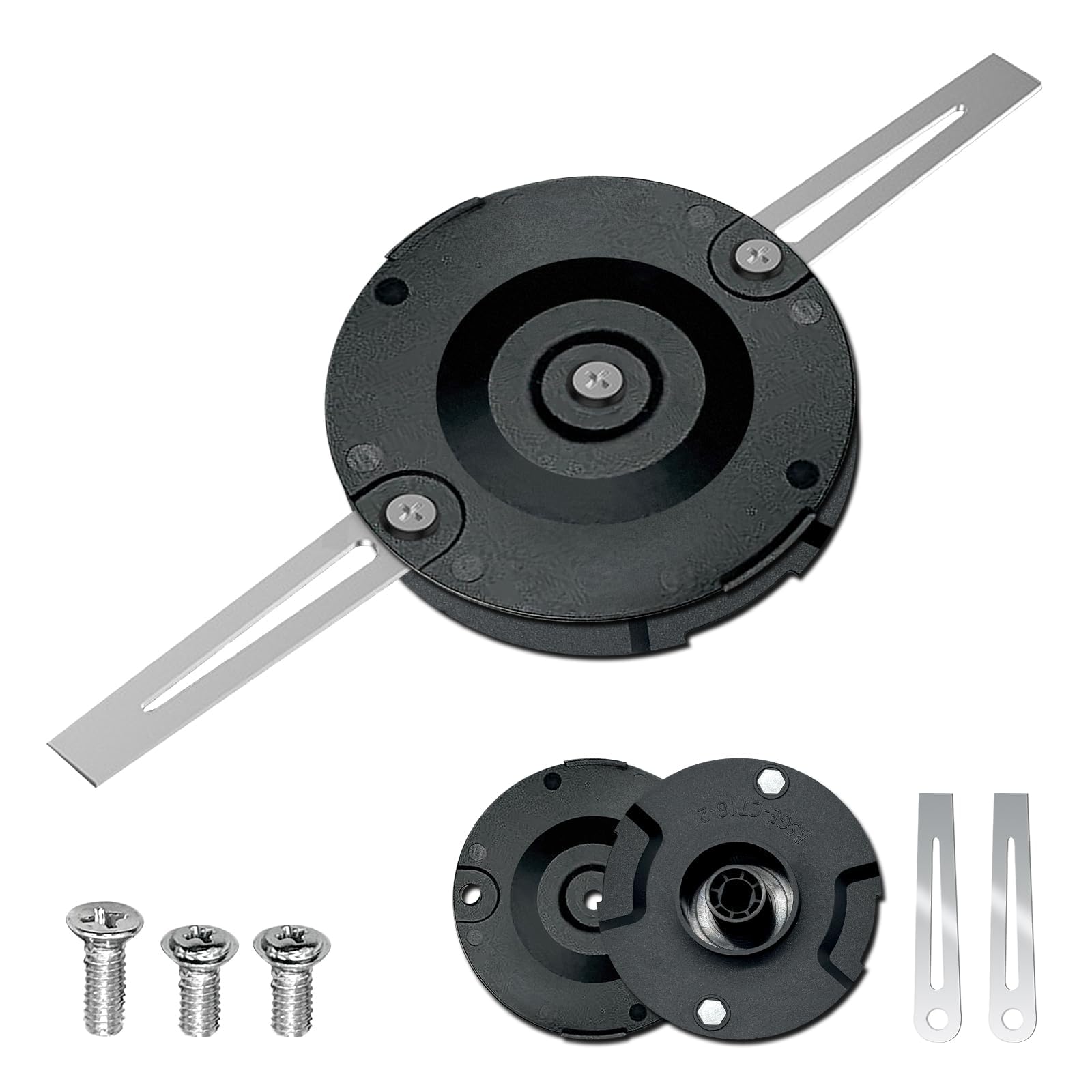 Upgrade-doppelklingenscheiben Kompatibel Mit Einhell Freischneider Gartenmeister Herr Gärtner Gardol, Kompatibel Mit Einhell Ge-ct 18 Li, Gardol Gat-e 20 Li