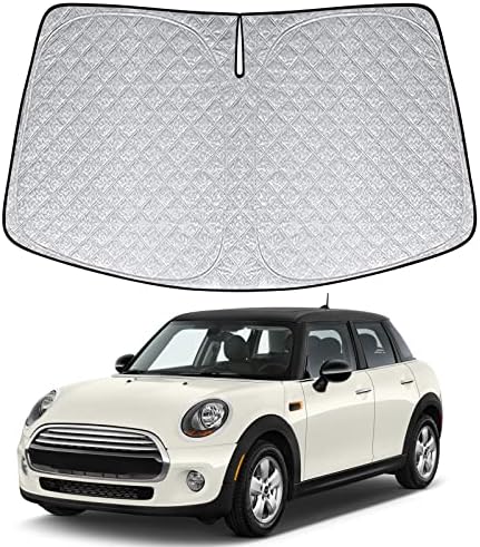 Ersatz-sonnenschutz Für Die Windschutzscheibe Für Mini Cooper 2015–2024 F55 F56 F57, Faltbarer Sonnenschutz Für Die Windschutzscheibe, Sonnenschutz Für Die Vorderseite Des Autos, Um 99 % Der Uv-strahl