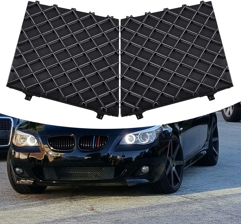1 Paar Frontstoßstangengitter, Frontstoßstangenabdeckung, Untere Kühlergrillverkleidung, Ersatz Für Bmw E60 E61 M Sportpaket, Links Und Rechts
