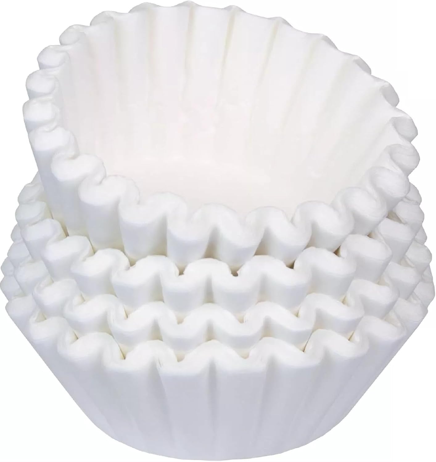 100 Stück Kaffeefiltertüten, Flache Papiertüten, Geeignet Für Kaffeemaschinen, Für Die Zubereitung Großer Mengen, W250