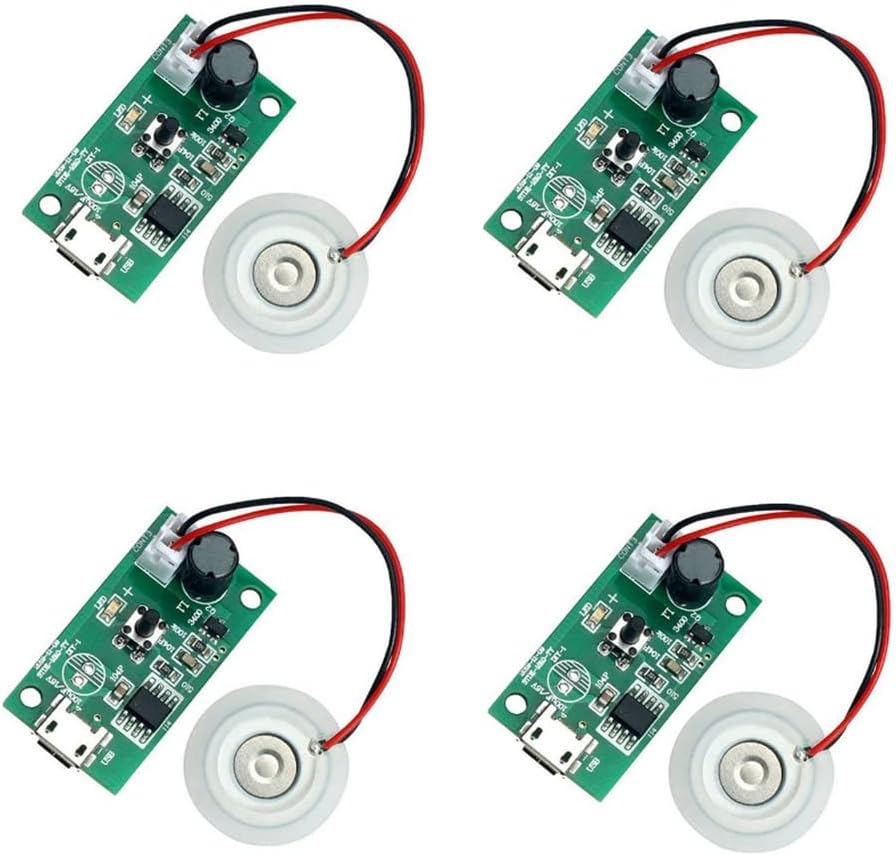 4pcs 20mm Ultraschall Nebel Maker Fogger Zerstäuber Wandler Zerstäuber Film Platte Luftbefeuchter Zubehör Gummi Dichtung