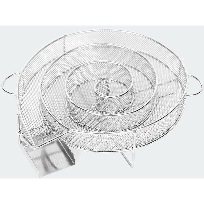 Kaltraucherzeuger Zum Räuchern Von Fleisch, Fisch, Barbecue-grill, 25 X 184 Cm, Silber