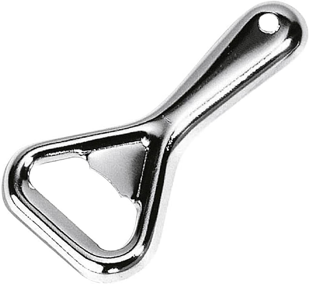 Flaschenöffner Aus Edelstahl, 2er-set, Tragbarer Flaschenöffner Aus Edelstahl, Silberfarben, 8 X 4 X 0,6 Cm