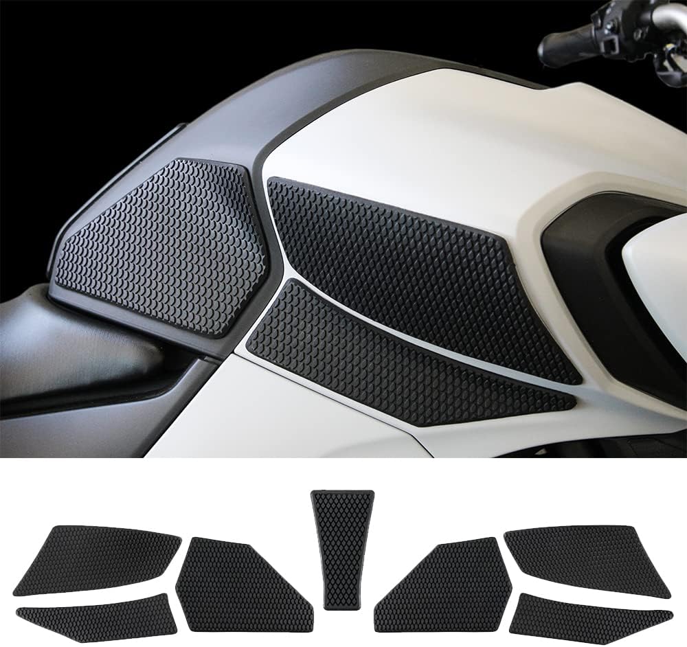 Für Yamaha Mt-03 Mt03 Mt03 Mt-25 Mt25 Mt25 2020-2022 2023 2024 2025 Kraftstofftank Pad Tank Pads Schutz Aufkleber Aufkleber Gas Knie Traktion Grip Pad Tankpad