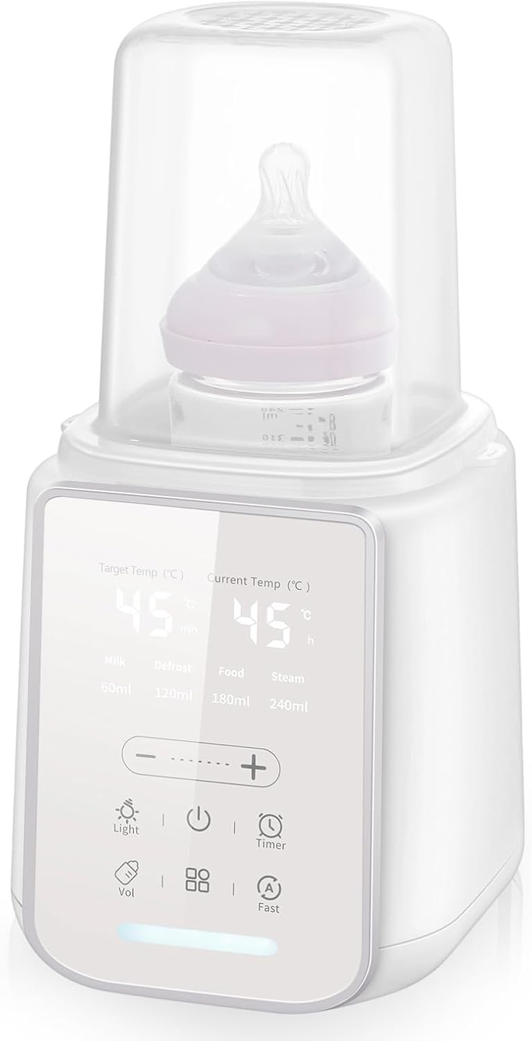 Multifunktions-babyflaschenwärmer – Flaschenwärmer Mit Einstellbarem Timer – 48-stunden-temperatur – Warmhaltefunktion – Babyflaschenwärmer