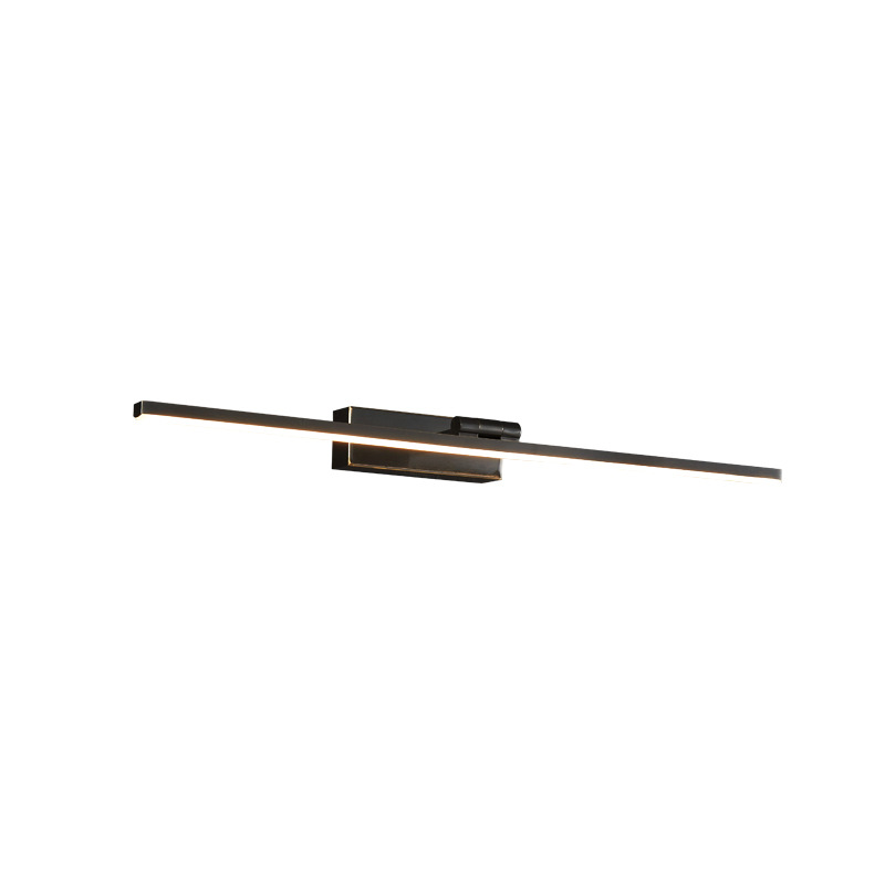 Led-spiegelscheinwerfer, Schwarz Geriebenes Gold, 60 Cm, Mit Dreifarbigem Led-licht, Normalspannung 220 V