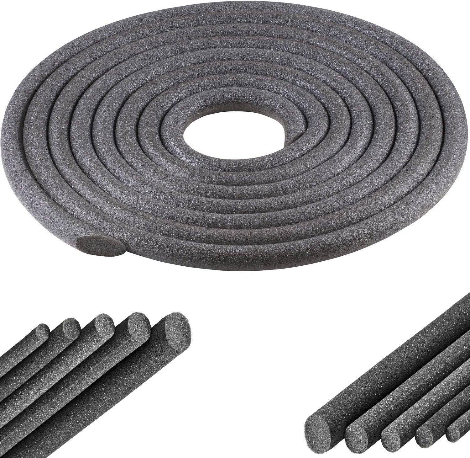 Schaumstoff-o-ring, Schalldichter Boden, Rund, Wasserdichtes Seil, Polyethylen, Fenster, Terrasse, Schwellentür (ø20 Mm X 5 M)